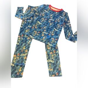 NWT 🛑Blue Kids Pajamas with Cartoon Print SONIC🛑